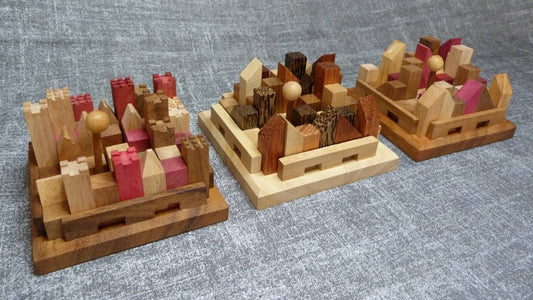 Stadt- und Burgpuzzle: Kreativer Denkspaß