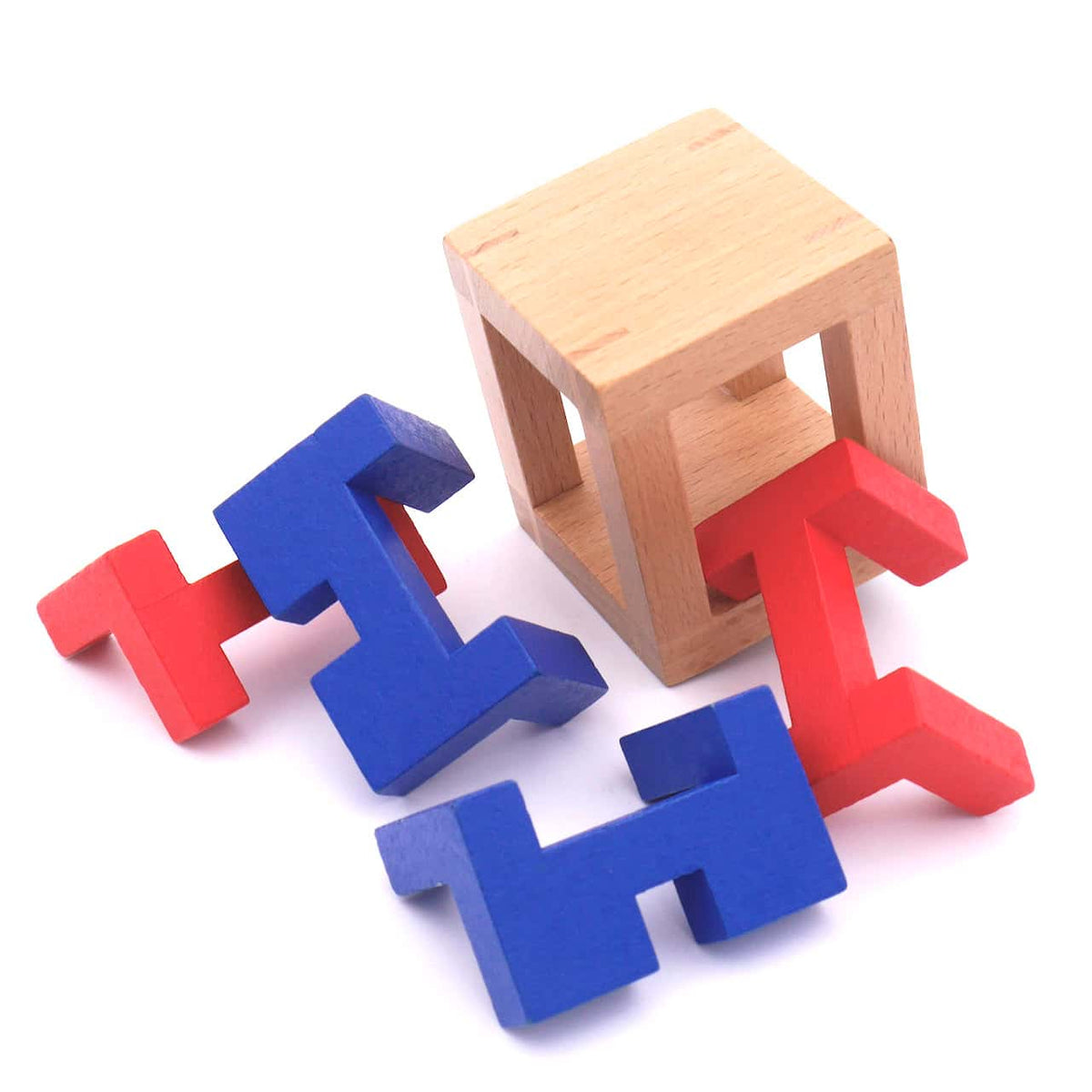 4 CAGED PUZZLE - sehr schwieriges Interlocking-Puzzle