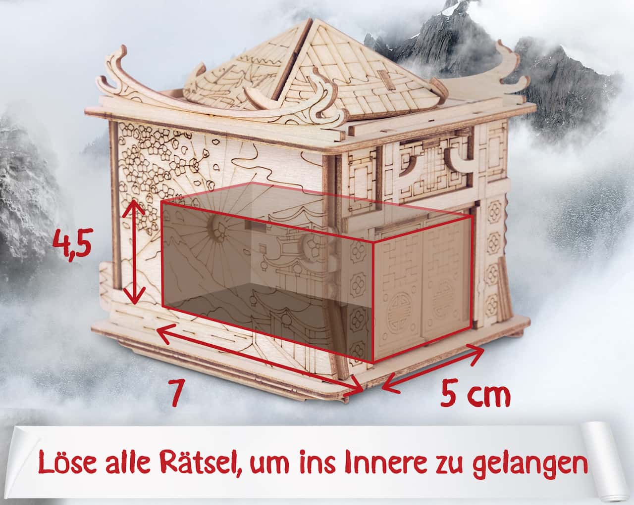 HOUSE OF THE DRAGON - schwierige Cluebox mit tollen Rätseln