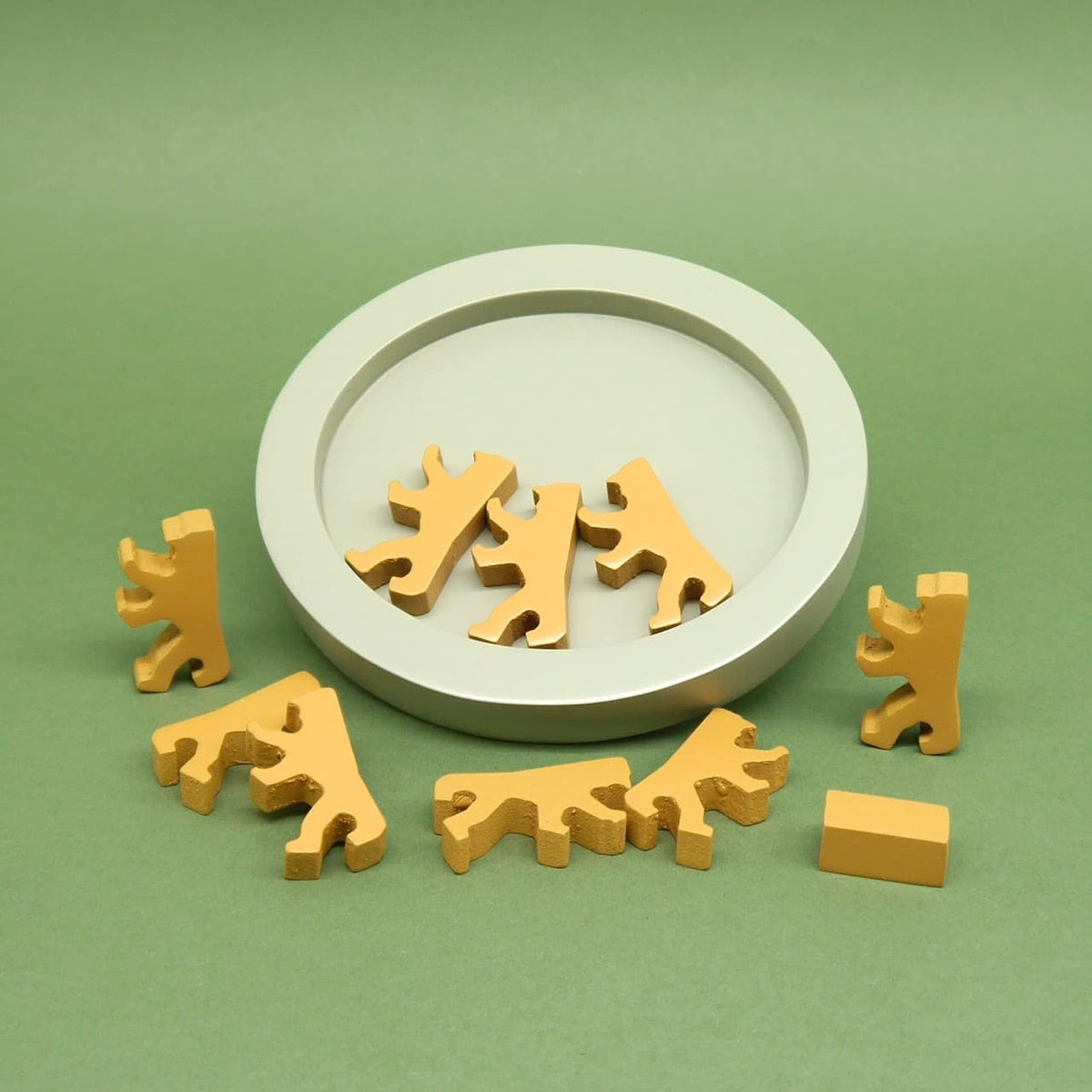 ICH BIN EIN BÄRLINER - mittelschweres Legepuzzle