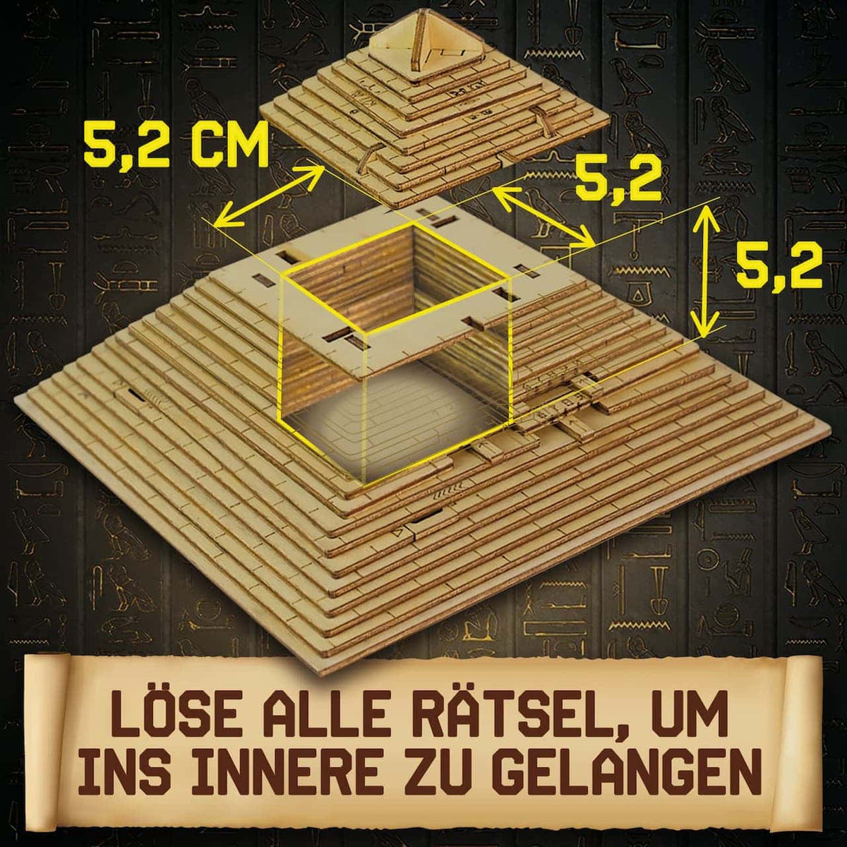 QUEST PYRAMIDE - tolles Puzzle mit einem Hauch von Ägypten