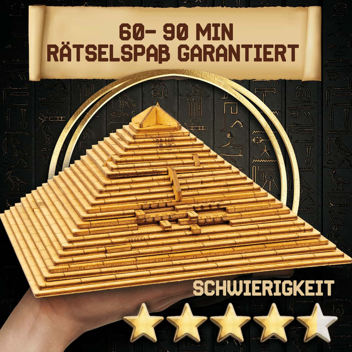 QUEST PYRAMIDE - tolles Puzzle mit einem Hauch von Ägypten