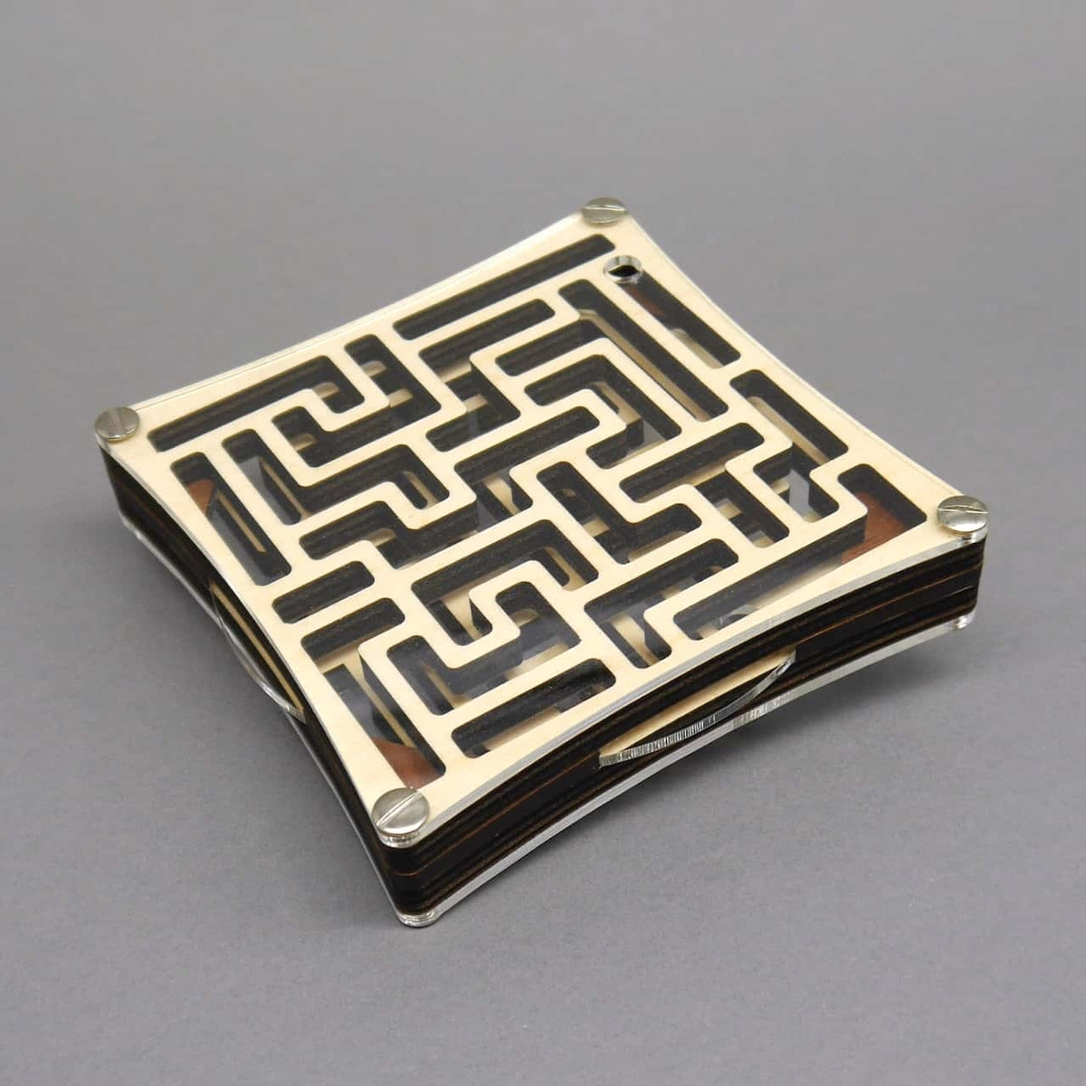 DISC LABYRINTH - difficult ball labyrinth puzzle