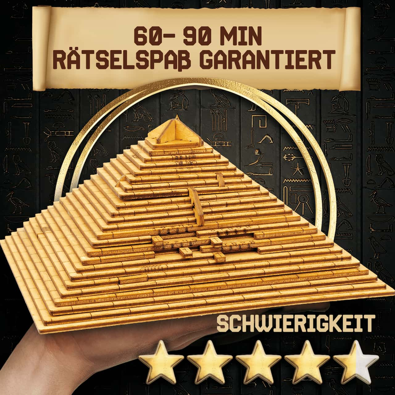 QUEST PYRAMIDE - tolles Puzzle mit einem Hauch von Ägypten