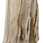 Stele Nr. 229, Holz, Holzskulptur, Deko, Dekoration, Hellbraun, 270x290x890 mm