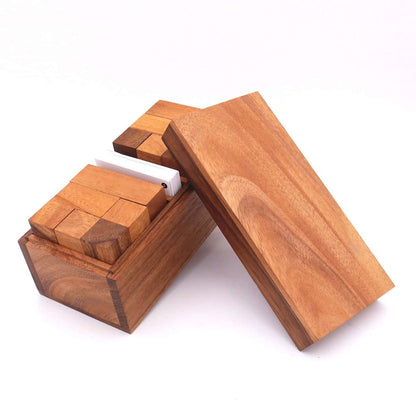 Soma Cubes - elegant, varied puzzle with 50 cards