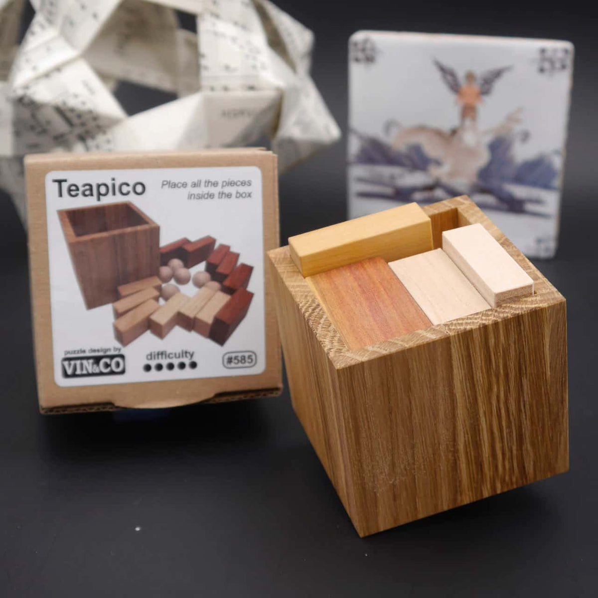 TEAPICO - sehr schwieriges Puzzle bestehend aus 18 Teilen