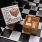 Akiyama Packing Box - sehr schwieriges Puzzle mit 8 Teilen