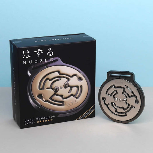 HUZZLE CAST MEDALLION - interessantes Dreh-Puzzle