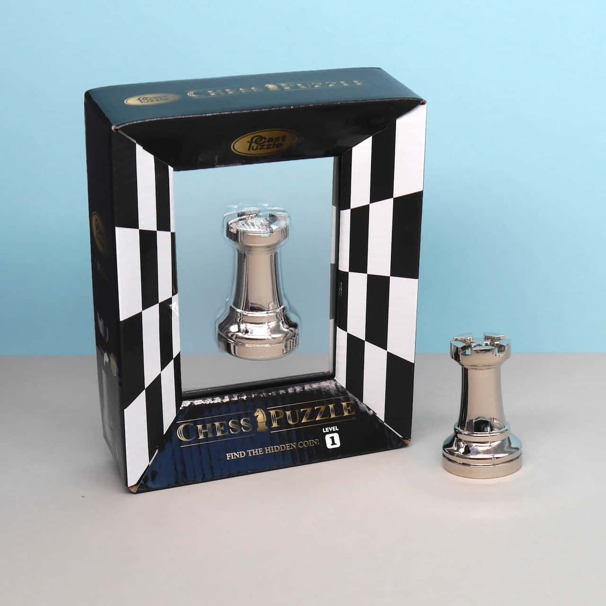Chess Puzzle Rook CHESS PUZZLE ROOK - edles Geduldspiel – ROMBOL