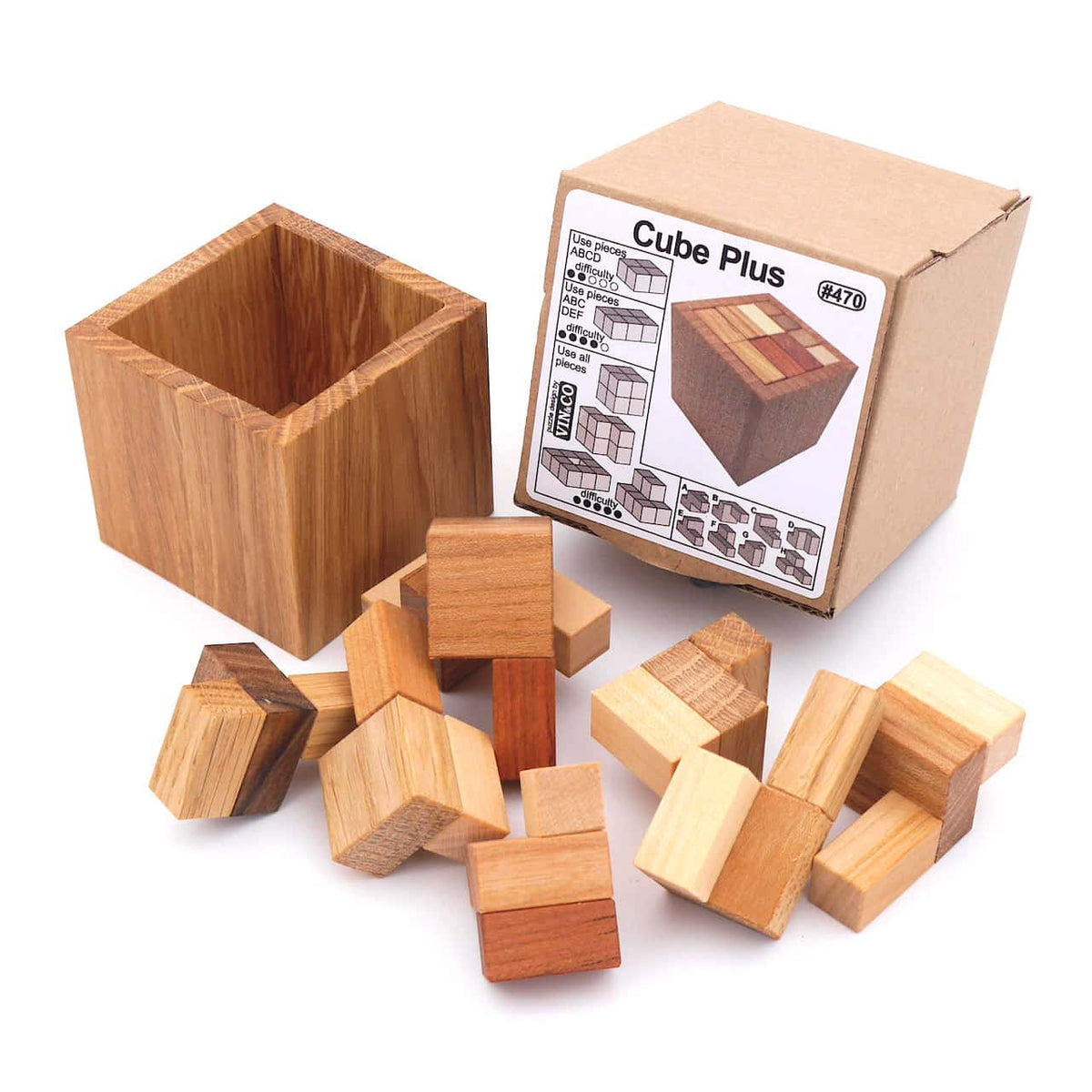 CUBE PLUS - schwieriges Pack-Puzzle