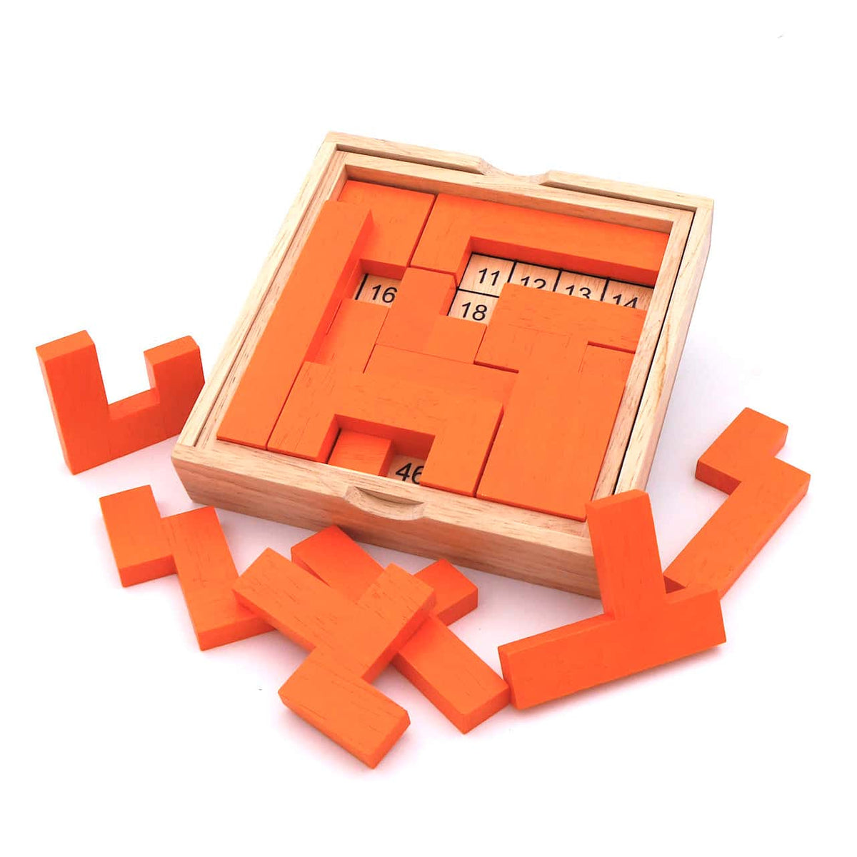 GILLUX-PUZZLE - tolles Holzspiel mit vielen Legemöglichkeiten