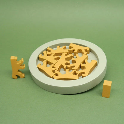 ICH BIN EIN BÄRLINER - mittelschweres Legepuzzle