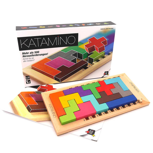 KATAMINO - großes, kniffliges Puzzlespiel für clevere Köpfe