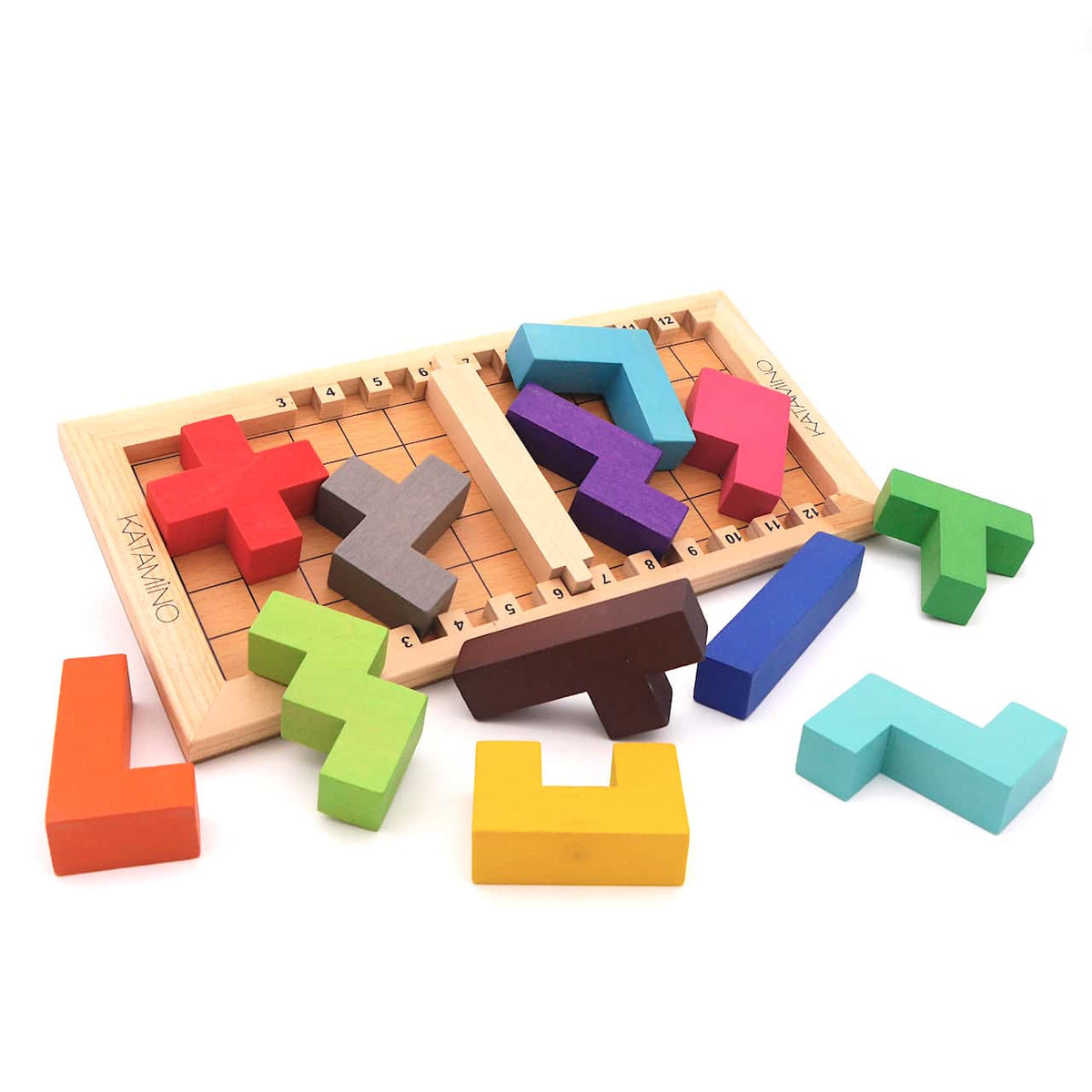 KATAMINO - großes, kniffliges Puzzlespiel für clevere Köpfe