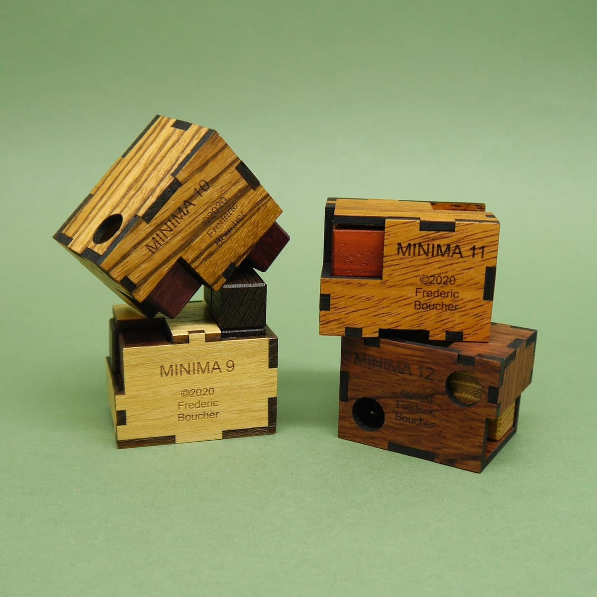 MINIMA SET 9-12 - tolles Packing-Puzzle-Set – ROMBOL