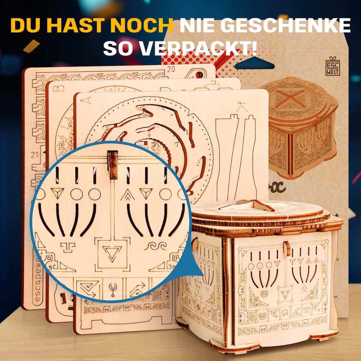 SECRET BOX ONE - 3D-Puzzle-Bausatz
