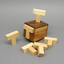 Six T Puzzle Tolles Packpuzzle Rombol