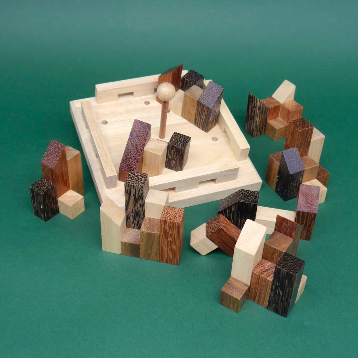 STADTPUZZLE -  edles, variantenreiches Holzpuzzle