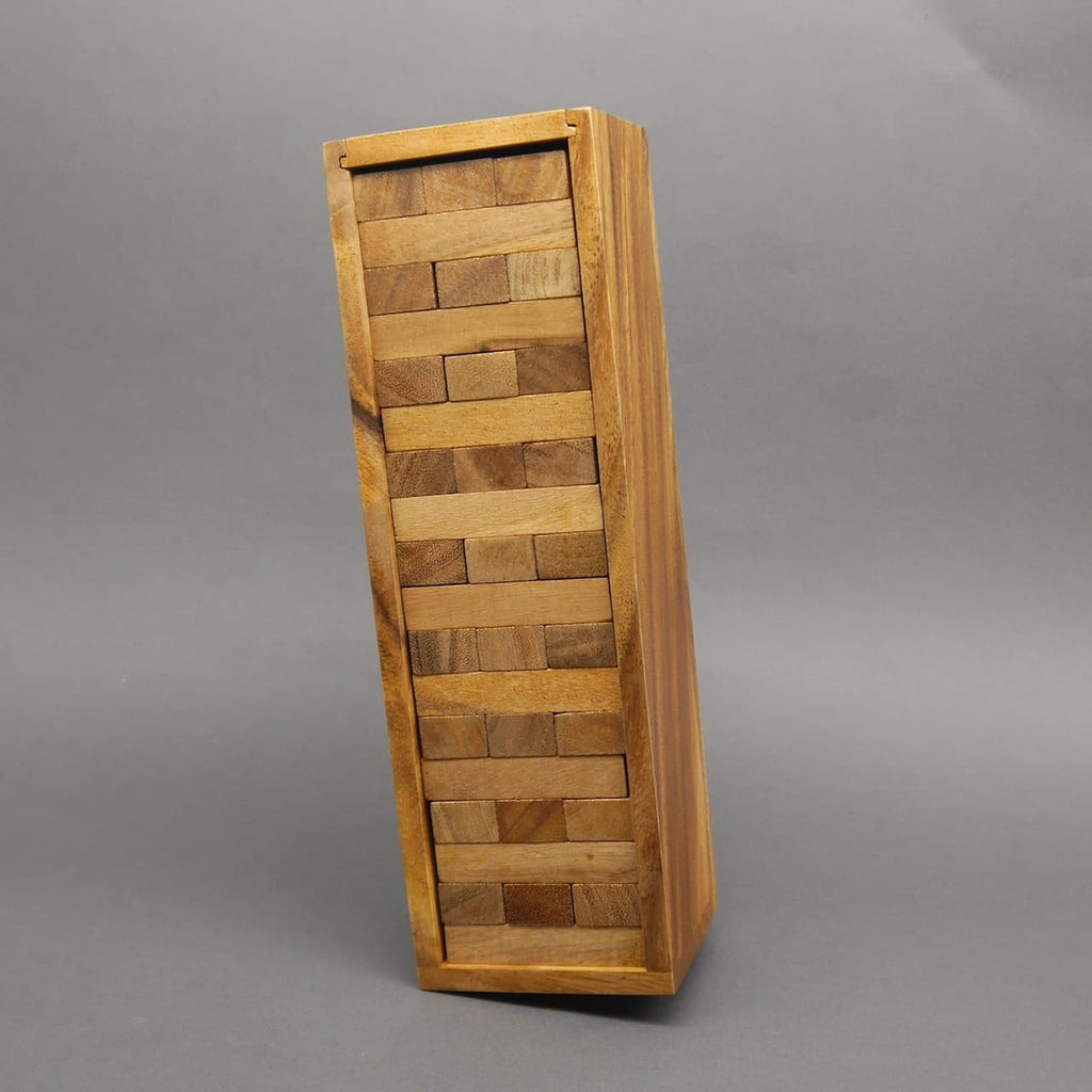 Geschicklichkeitsspiel aus Holz – ein stilvolles Wooden Game für alle Fans von Holzliebe.