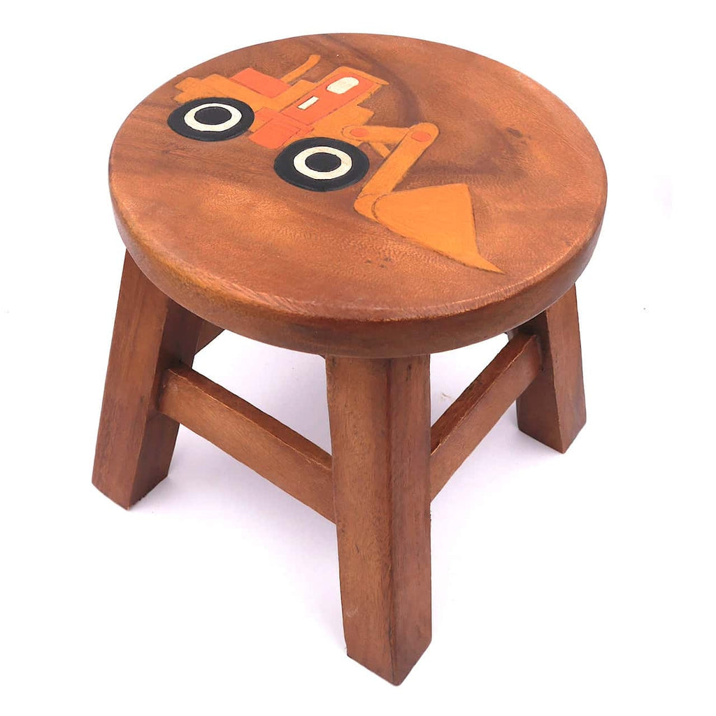 bagger-kinderhocker-holzhocker