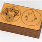 Kryptos - Cryptex Bausatz aus Holz, tolle Geschenkverpackung