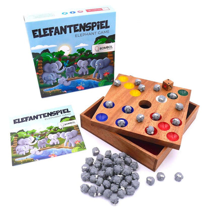 Elefantenspiel - Das Würfelspiel mit den süßen Elefanten für die ganze Familie