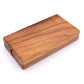 Kalaha - hochwertiges Steinchenspiel inkl. Halbedelsteinen aus Holz für 2 Personen
