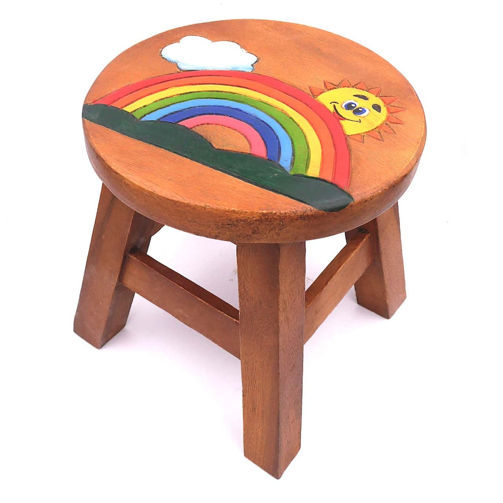 regenbogen-kinderhocker-holzhocker
