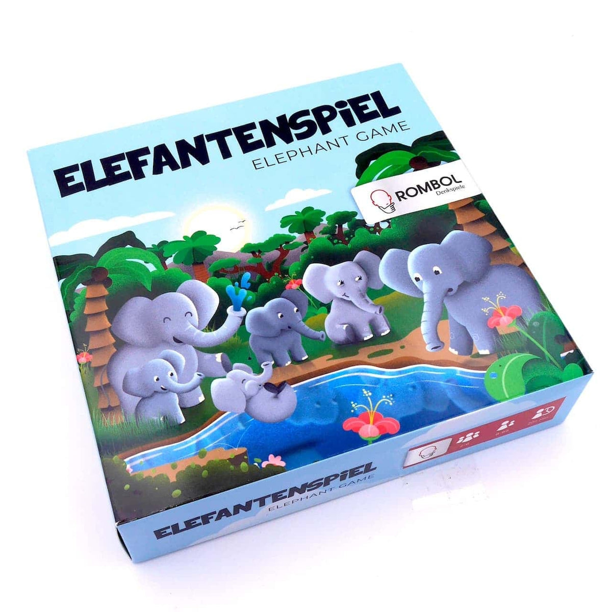 Elefantenspiel - Das Würfelspiel mit den süßen Elefanten für die ganze Familie