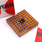 Reversi – Interessantes Strategiespiel für 2 Personen aus edlem Holz