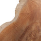 Stele Nr. 270, Holz, Holzskulptur, Deko, Hellbraun / Dunkelbraun, 560x75x1070 mm